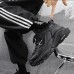 New Fashion Casual Clunky Sneaker ulzzang ins Running Shoes-All Black-3900164