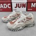 New Fashion Casual Clunky Sneaker ulzzang ins High Running Shoes-Gray/Wine Red-4732704