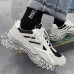 New Fashion Casual Clunky Sneaker ulzzang ins High Running Shoes-Gray/Black-6019566