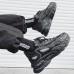 New Fashion Casual Clunky Sneaker ulzzang ins High Running Shoes-All Black-454543