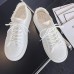 New Fashion Casual ulzzang ins Running Shoes-All White-8240602