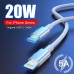 USB Type C To For Apple Original PD 20W Fast Charging Cable For iPhone 11 12 13 Pro Max XR XS SE 2022 Mini 8 Plus Data Sync Cord-4720245