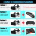 G04BS Wireless VR Glasses 3D Virtual Reality Box Google Cardboard Stereo Mic Headset Helmet for 4.7-7.2