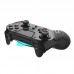 New Gamepad PC PC version IOS mobile wireless Bluetooth steam controller-Black-448248