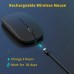 Wireless Mouse Ergonomic Computer Mouse PC Optical Mause with USB Receiver 2.4Ghz Wireless Mice 1600 DPI For Laptop-1285609