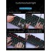 Rechargeable Wireless Keyboard Mouse 2.4G Full Size Thin Ergonomic And Compact Design For Laptop PC Desktop，Computer Windows-5160944