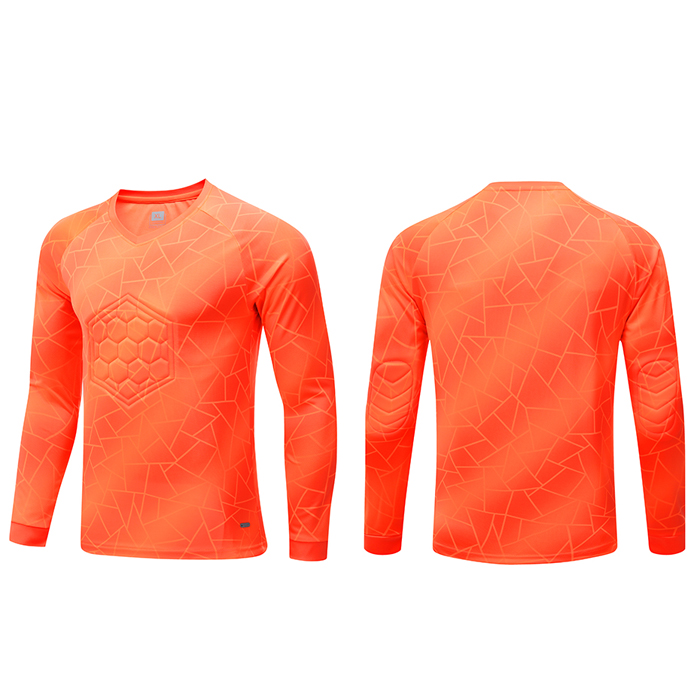 2023 men's adult football goalkeeper uniform protective sponge long sleeve training football goalkeeper football jacket-190825