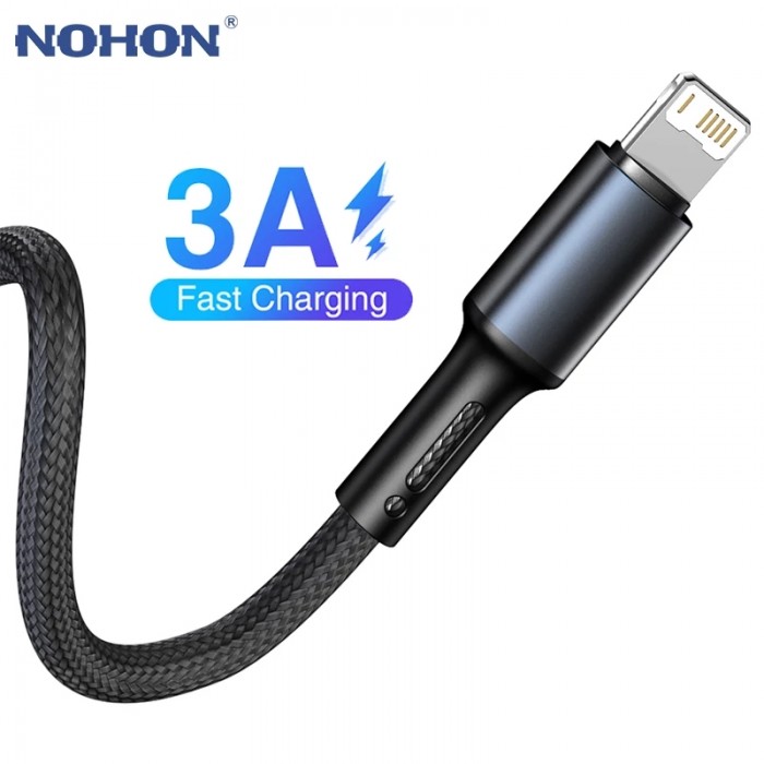 1m 2m 3m USB Charger Cable Data Cord For Apple iPhone 13 12 11 XS X XR 6 6s 7 8 Plus 5 5S iPad Long Short Fast Charge Phone Wire-3468153