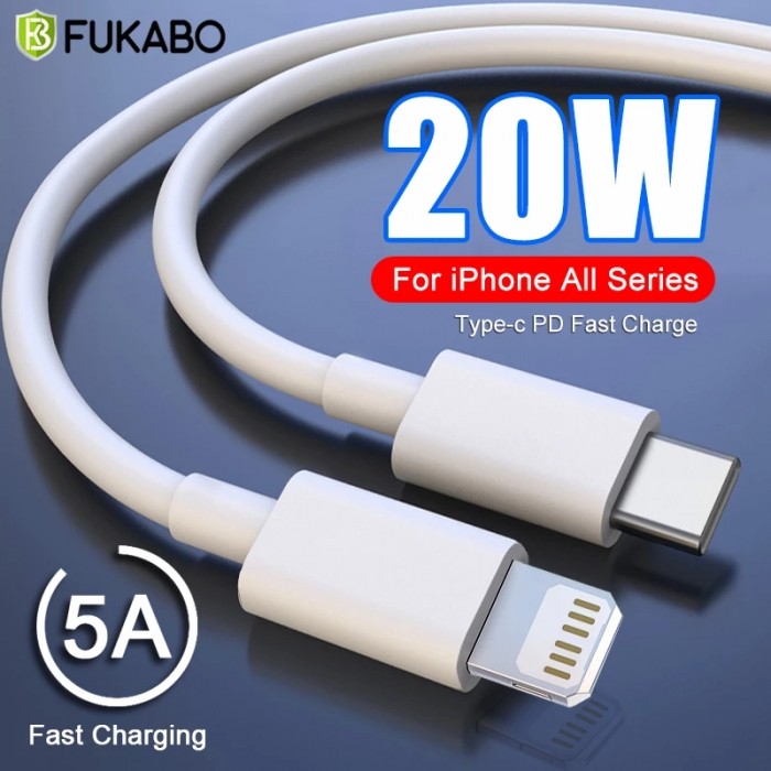 USB Type C To For Apple Original PD 20W Fast Charging Cable For iPhone 11 12 13 Pro Max XR XS SE 2022 Mini 8 Plus Data Sync Cord-4720245