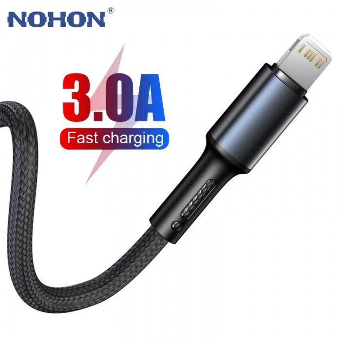3A Fast Charging USB Charger Cable For iPhone 13 12 11 Pro X XR XS Max 6s 7 8 Plus 5s SE 2020 iPad Origin Data Cord Long Line 3m-7641947