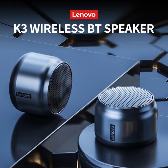 100% Original Lenovo K3 Portable Hifi Bluetooth Wireless Speaker Waterproof USB Outdoor Loudspeaker Music Surround Bass Box Mic-213779