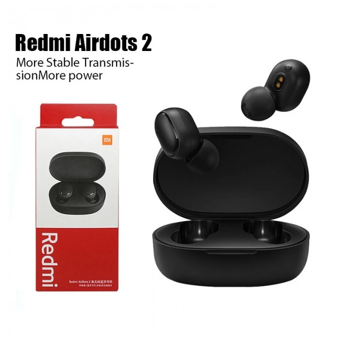 New Xiaomi Redmi Airdots 2 Wireless Bluetooth Headset with Mic Earbuds Airdots 2 Fone Bluetooth Earphones Wireless Headphones-6424050