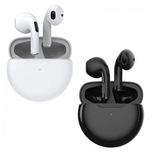 2022 TWS Air Fone Bluetooth Earphones Wireless Headphones with Mic Touch Control Wireless Bluetooth Headset Air Pro 6 Earbuds-8062385