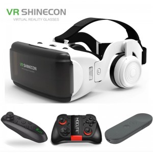 VR glasses Shinecon G06E Pro Virtual reality 3D VR glasses Google Cardboard headset virtual glasses for smart phones ios Android-9612843