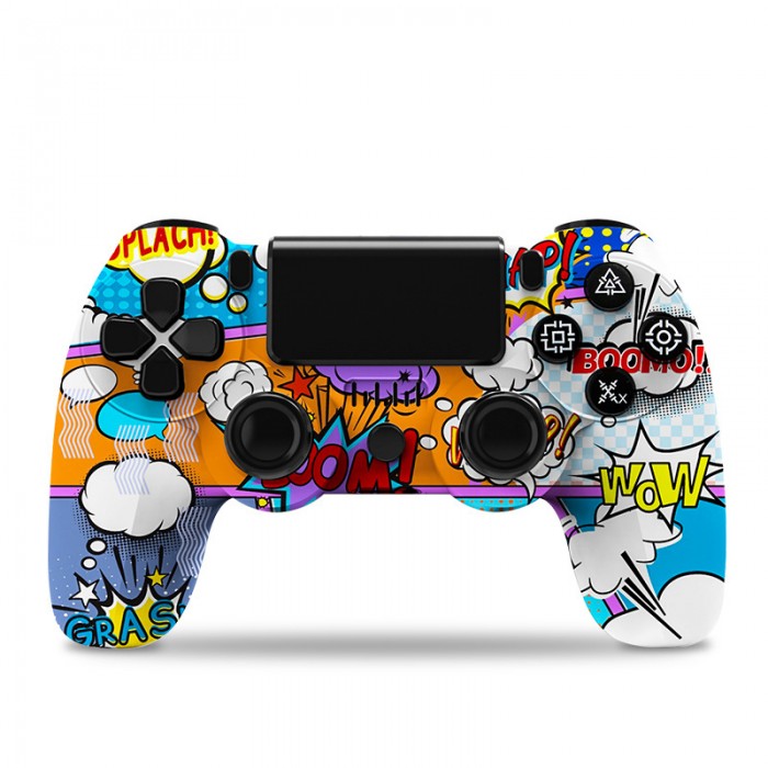 New Gamepad PC PC version IOS mobile wireless Bluetooth steam controller-Graffiti-6610636