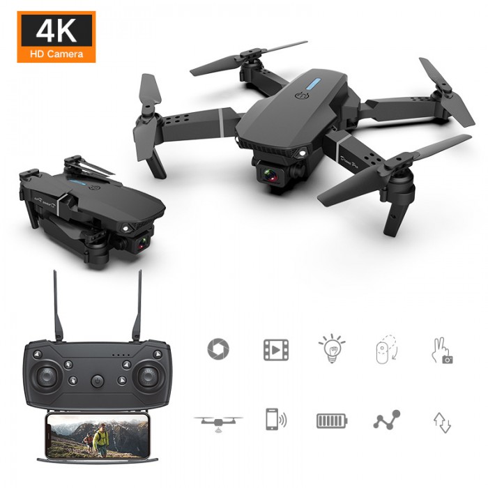 2022 New KK3 Drone 4K Professional Dual Camera Wifi FPV Three Sides Obstacle Avoidance Unmanned Quadcopter Gifts Toys-5374729