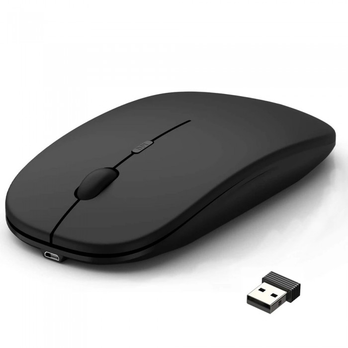Wireless Mouse Ergonomic Computer Mouse PC Optical Mause with USB Receiver 2.4Ghz Wireless Mice 1600 DPI For Laptop-1285609