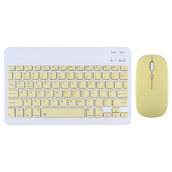 Rechargeable Wireless Keyboard Mouse 2.4G Full Size Thin Ergonomic And Compact Design For Laptop PC Desktop，Computer Windows-1675245